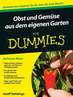 cover image of Obst und Gem&uuml;se aus dem eigenen Garten f&uuml;r Dummies